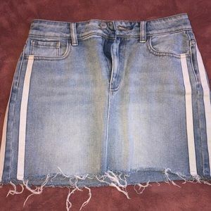 pacsun denim skirt